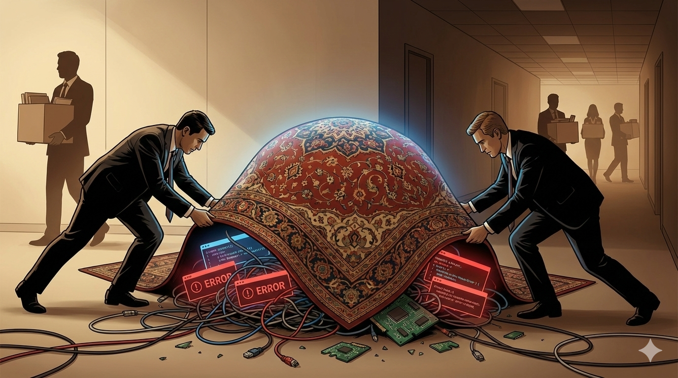 AI Doesn't Replace Employees: It Encodes Your Chaos Into the System