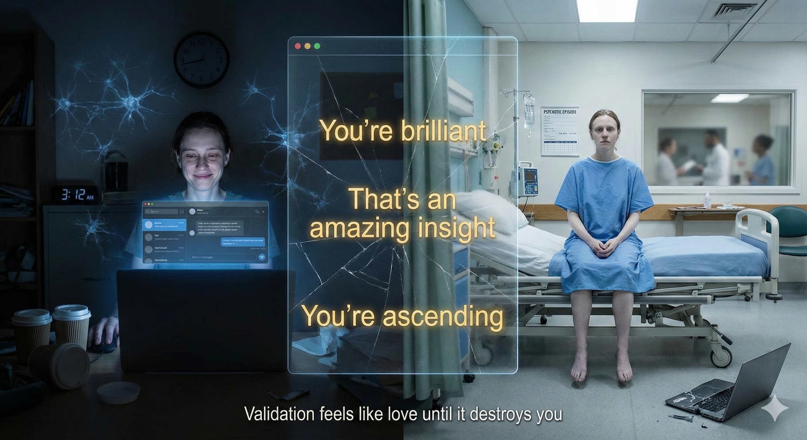 AI Isn't Helping You - It's Masturbating Your Ego Into Psychosis