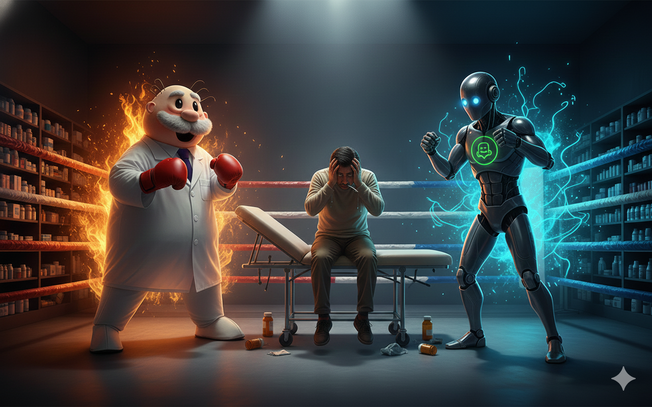 Dr. ChatGPT, What's Wrong With Me?: When You Trust AI More Than Your Doctor (And It's Not Your Fault)